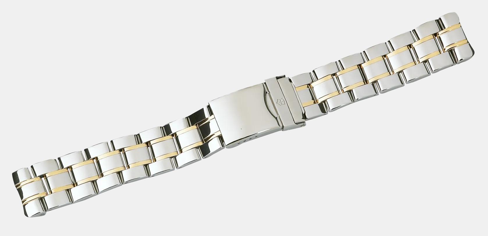 Officer's 1884 - Two-tone Bracelet with Clasp - 001839