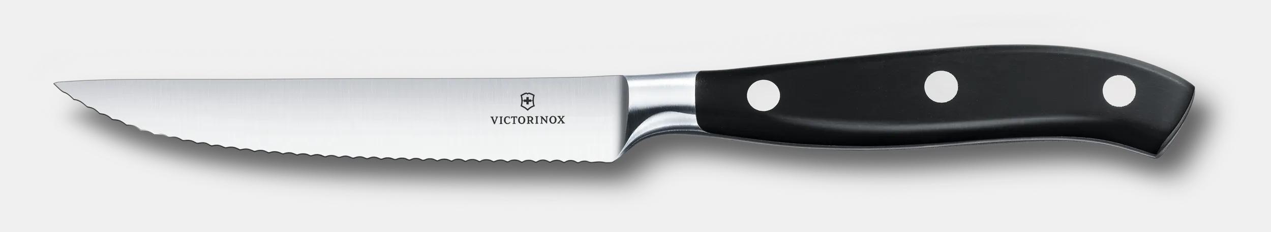 Victorinox Grand Maître Steak Knife, 5 in in Black - 7.7203.12WG