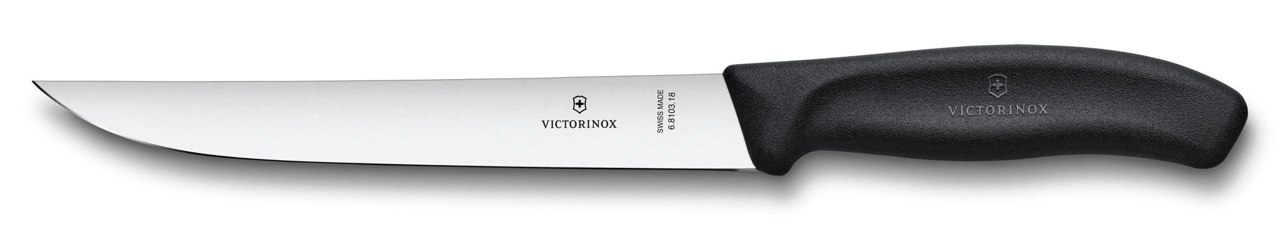 家具 ES4 .VICTORINOX Victorinox Swiss Classic Carving Knife, 7 in in Black - 6.8103.18B
