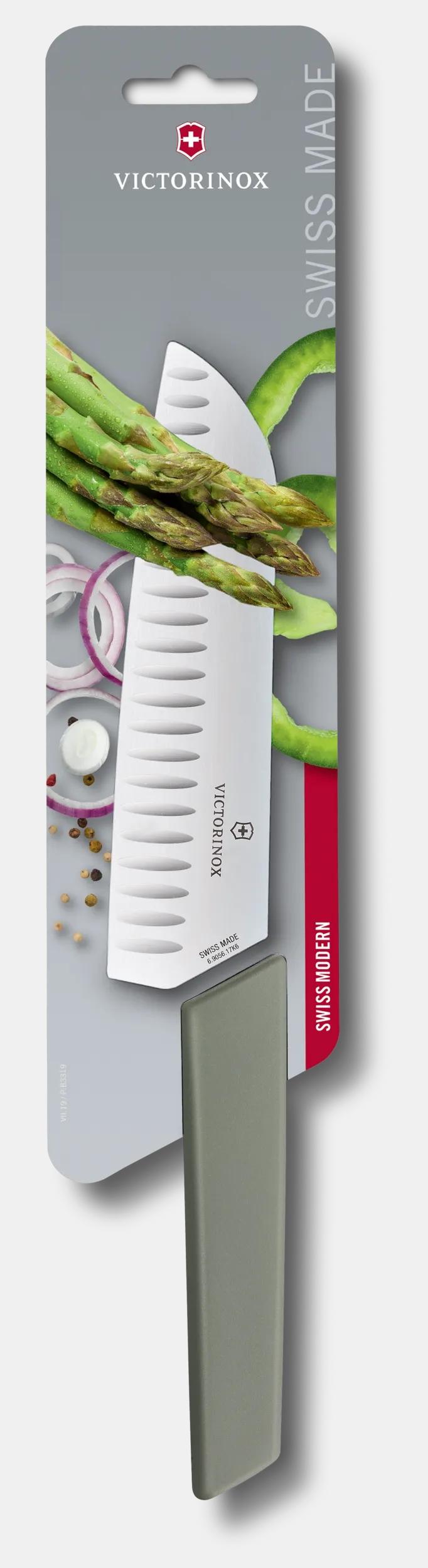 Coltello Santoku Swiss Modern, 17 cm - 6.9056.17K6B