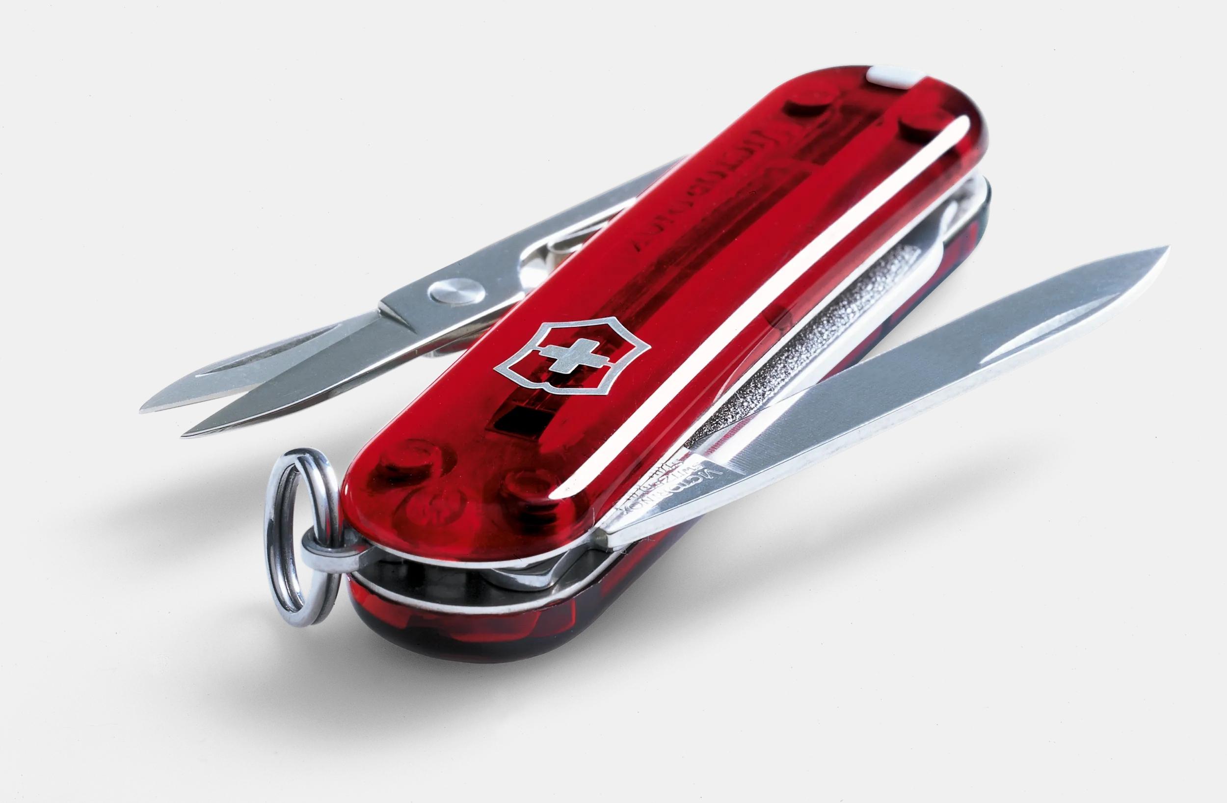Victorinox Signature in red transparent - 0.6225.T