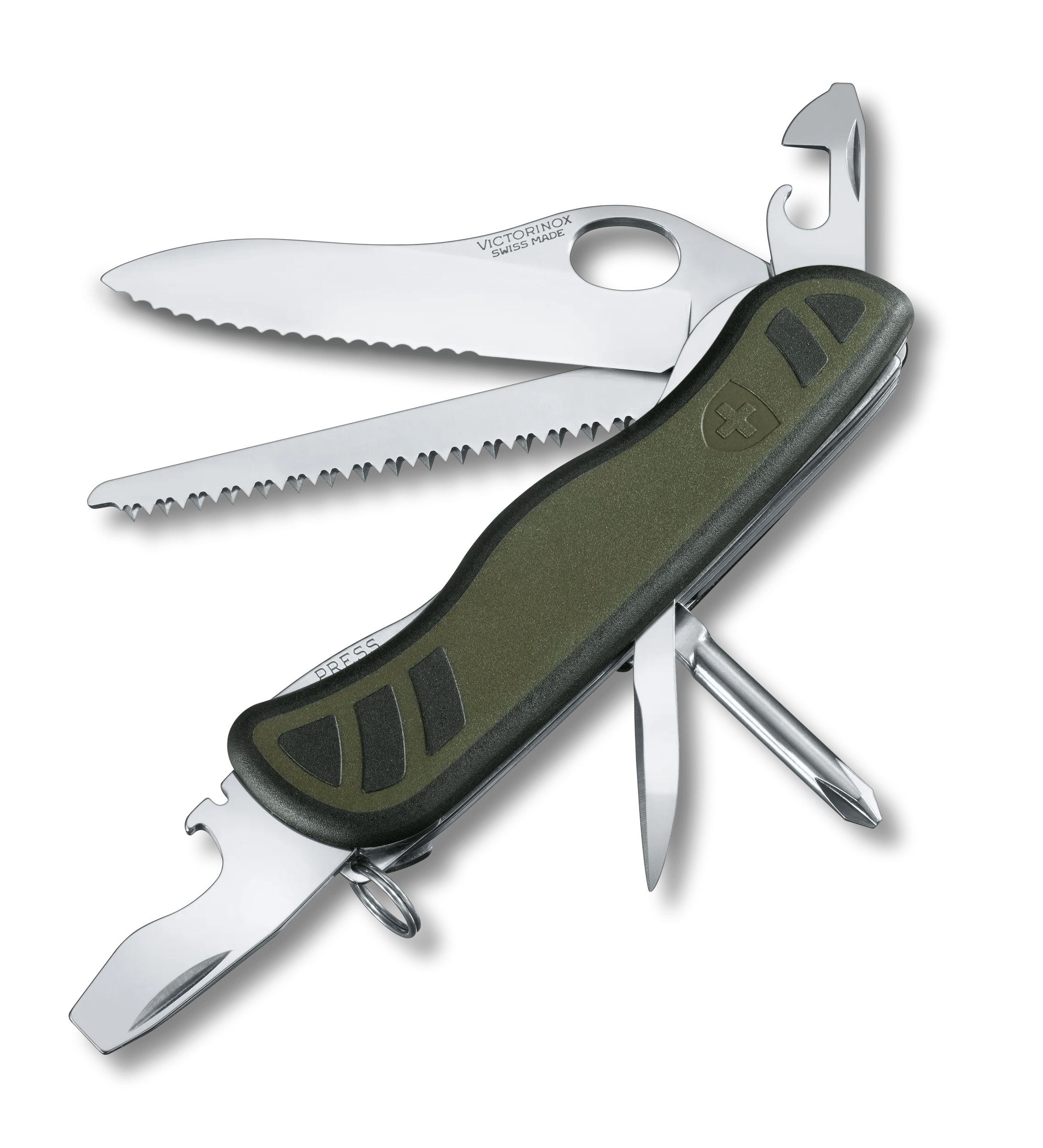 Victorinox Swiss Soldier's Knife 08 in green/black - 0.8461.MWCH