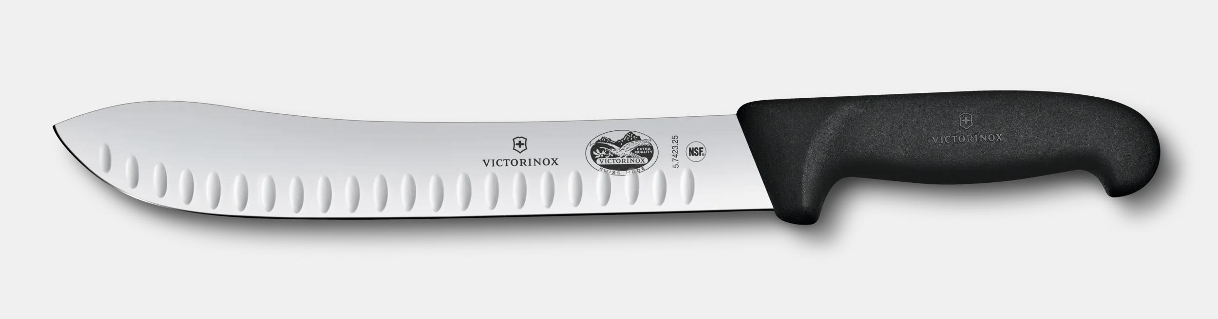 Victorinox Fibrox Butcher Knife, 25 cm in black - 5.7423.25B