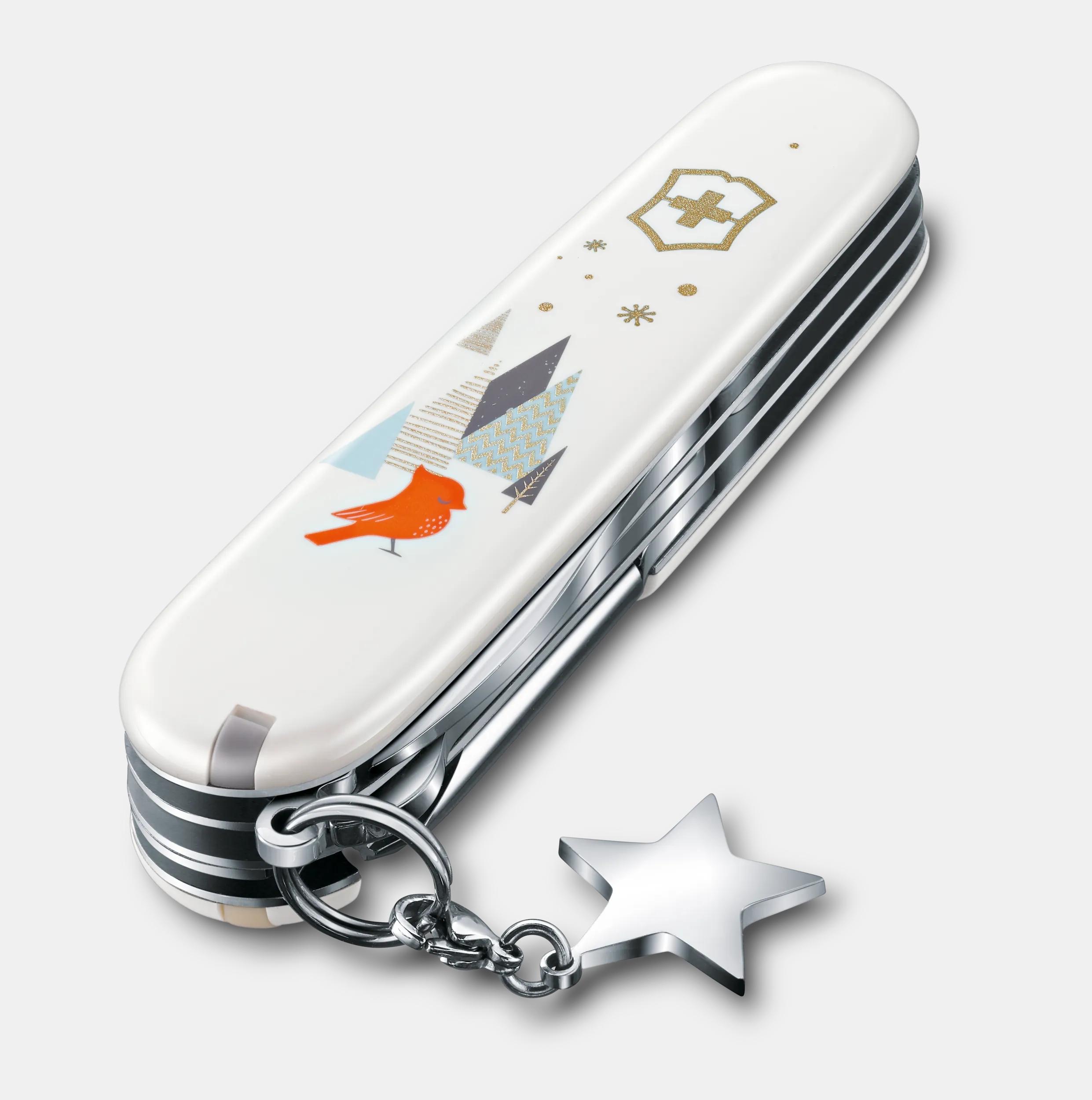 Victorinox Super Tinker Winter Magic Special Edition 2019 in white