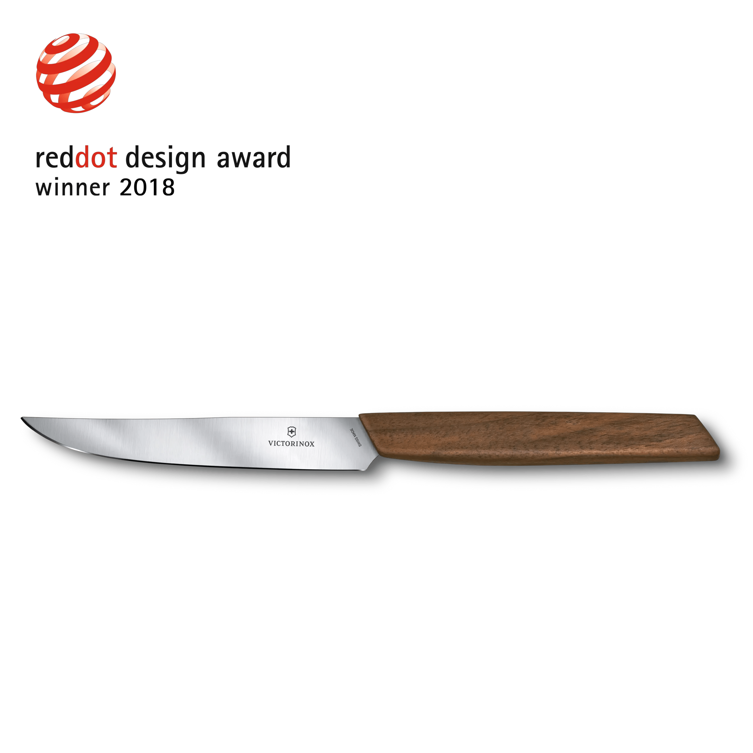 Victorinox ステーキナイフ 2本セット, 12 cm ウォールナット - 6.9000.12G