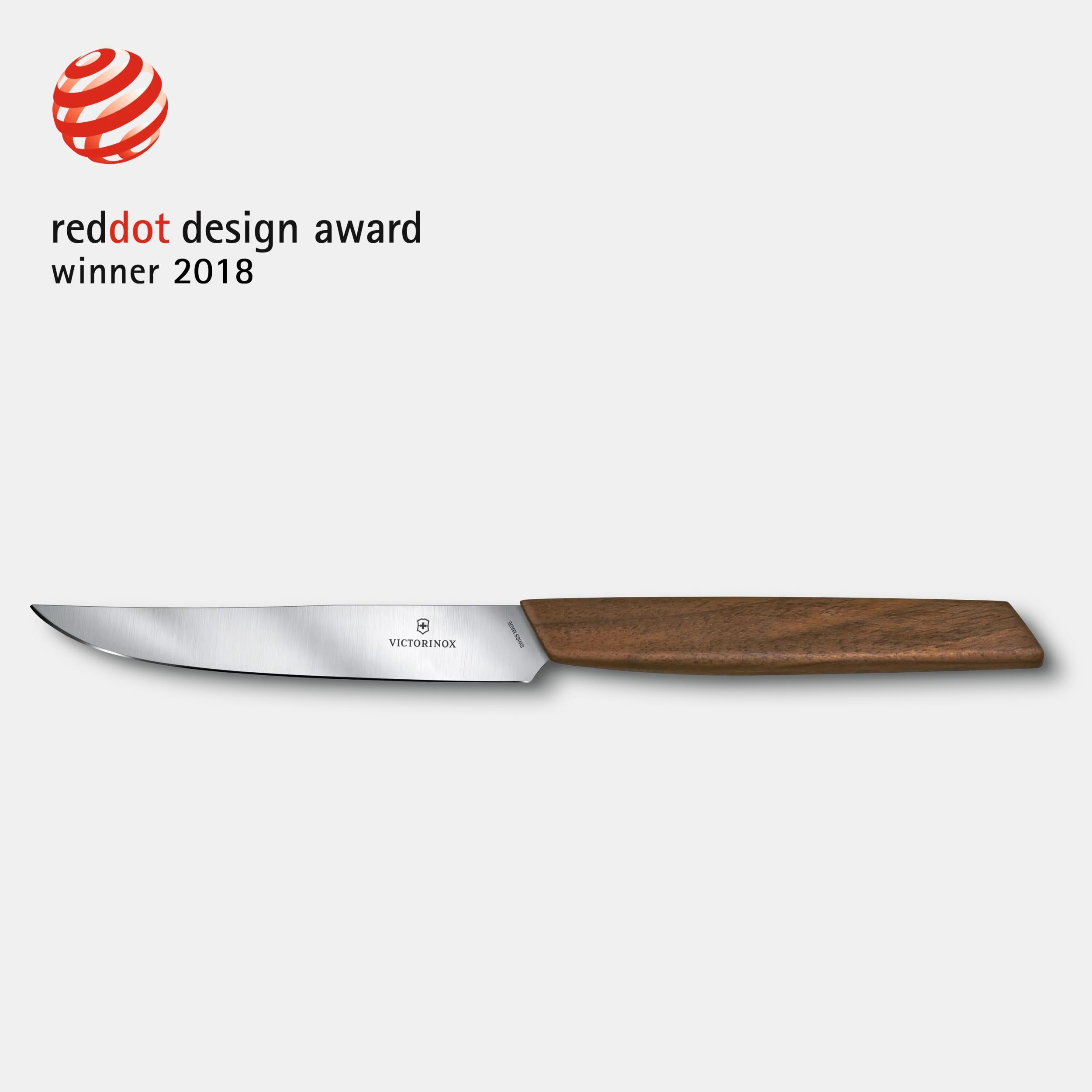 Swiss Modern Steak Knife Set, straight edge - 6.9000.12G