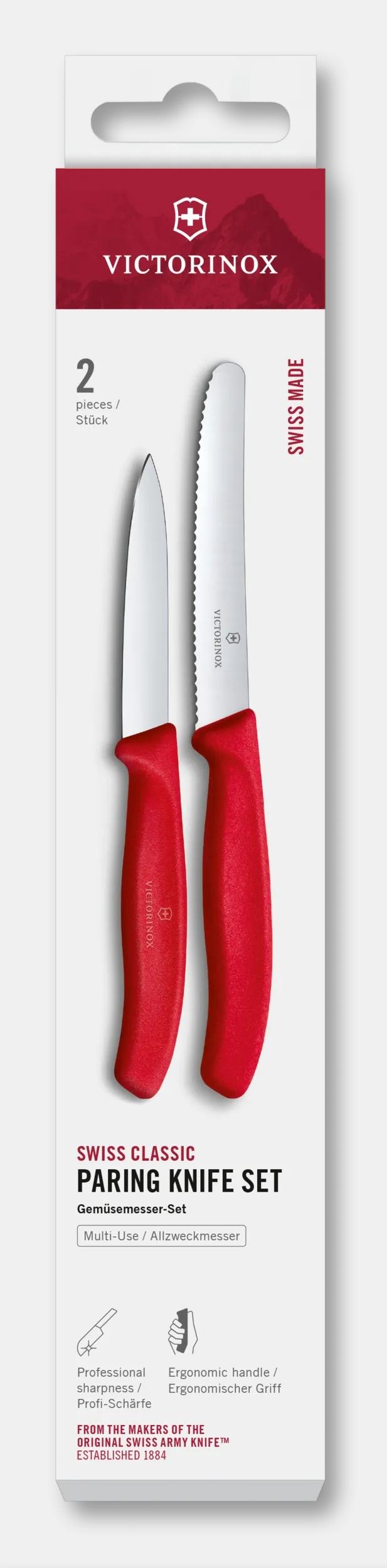 Swiss Classic Paring Knife Set, 2 Pieces - 6.7111.2C1