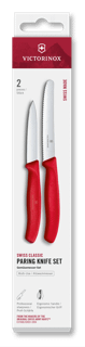 Victorinox Swiss Classic Paring Knife Set, 3 Pieces, 4 in in Black