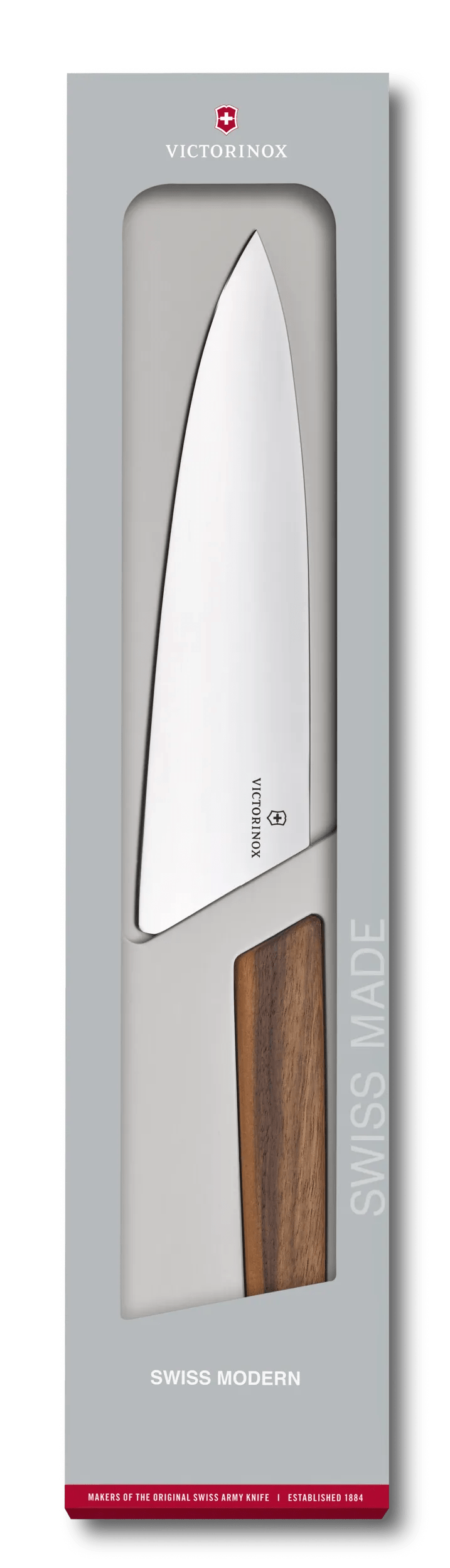 Victorinox スイスモダン シェフナイフ ウォールナットウッド