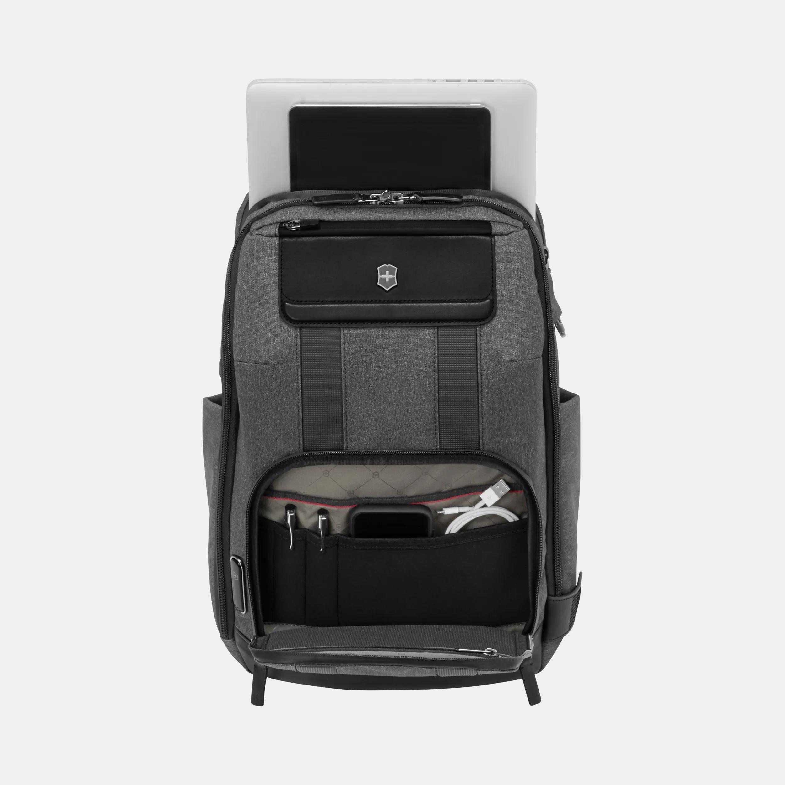 Victorinox Architecture Urban2 Deluxe Backpack in Grey / Black