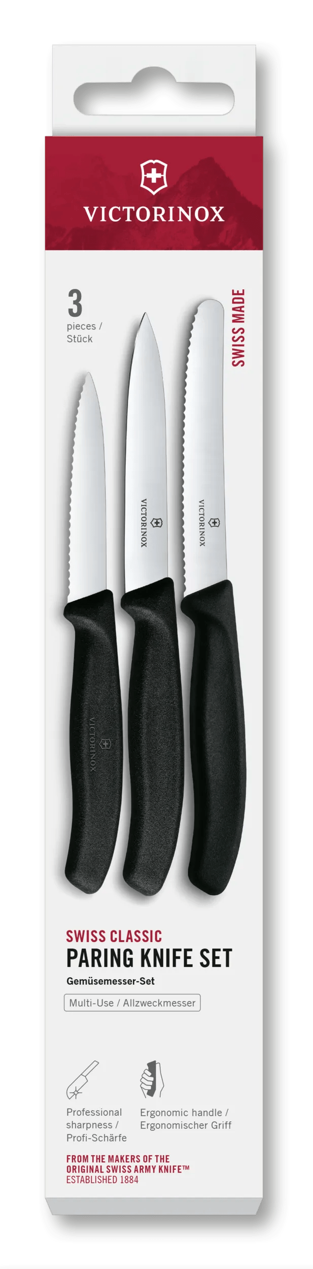 Victorinox スイスクラシック パーリングナイフセット 3ピース