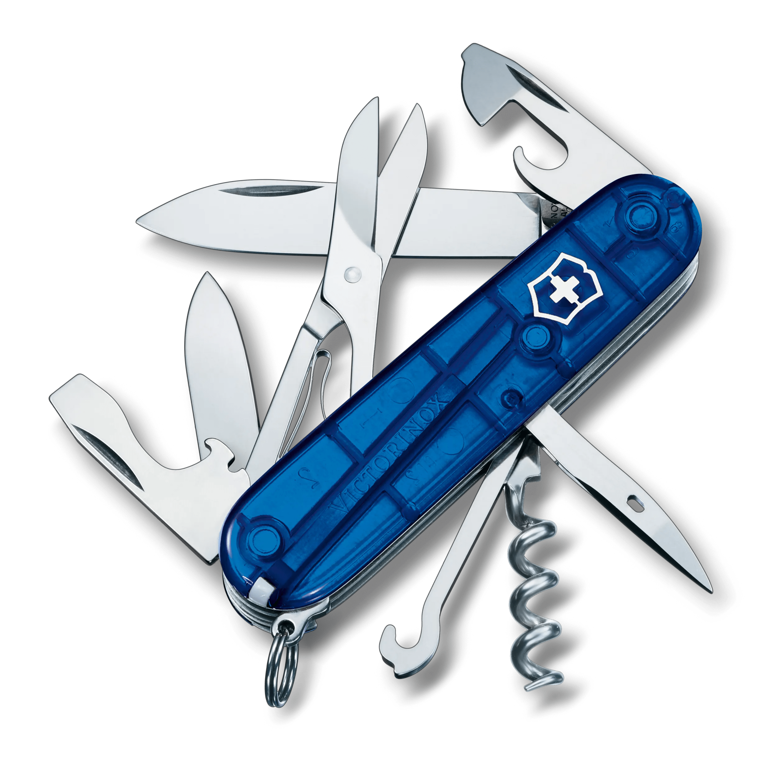 Victorinox Climber in blue transparent - 1.3703.T2