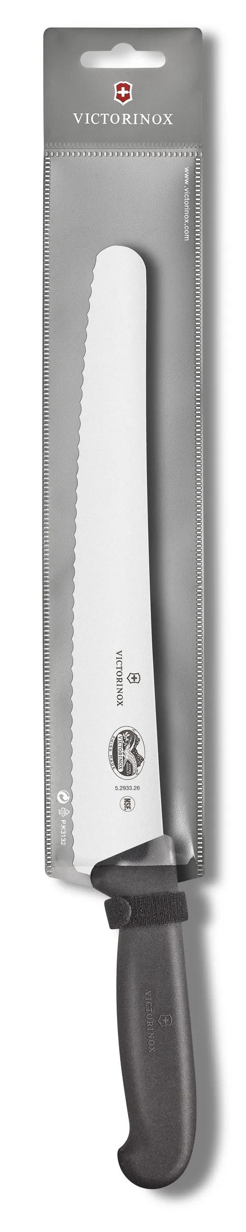 Fibrox&reg; 10 &frac14;&rdquo; Bread &amp; Pastry Knife - 5.2933.26
