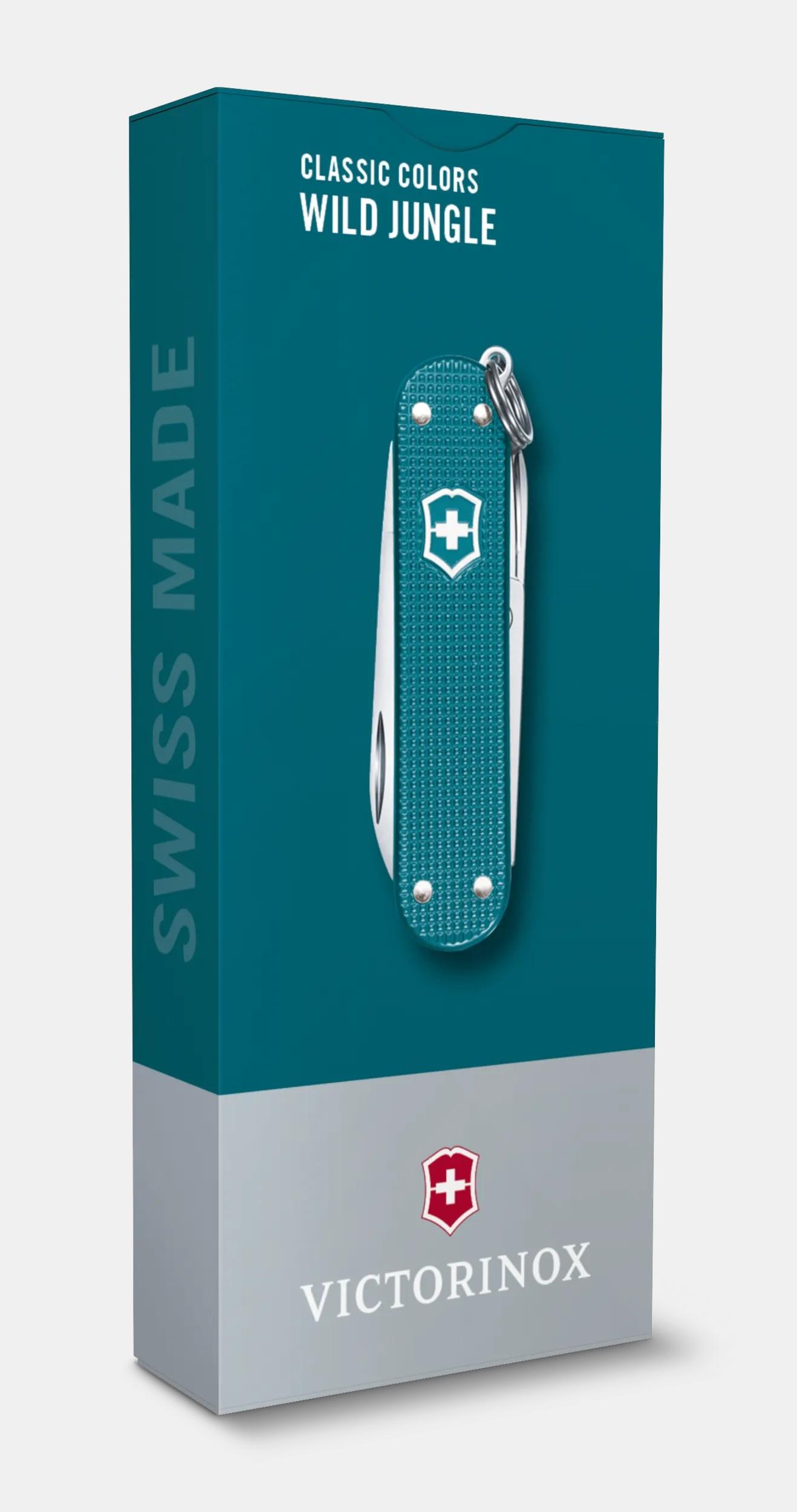 Victorinox Classic SD Alox in Wild Jungle - 0.6221.242G