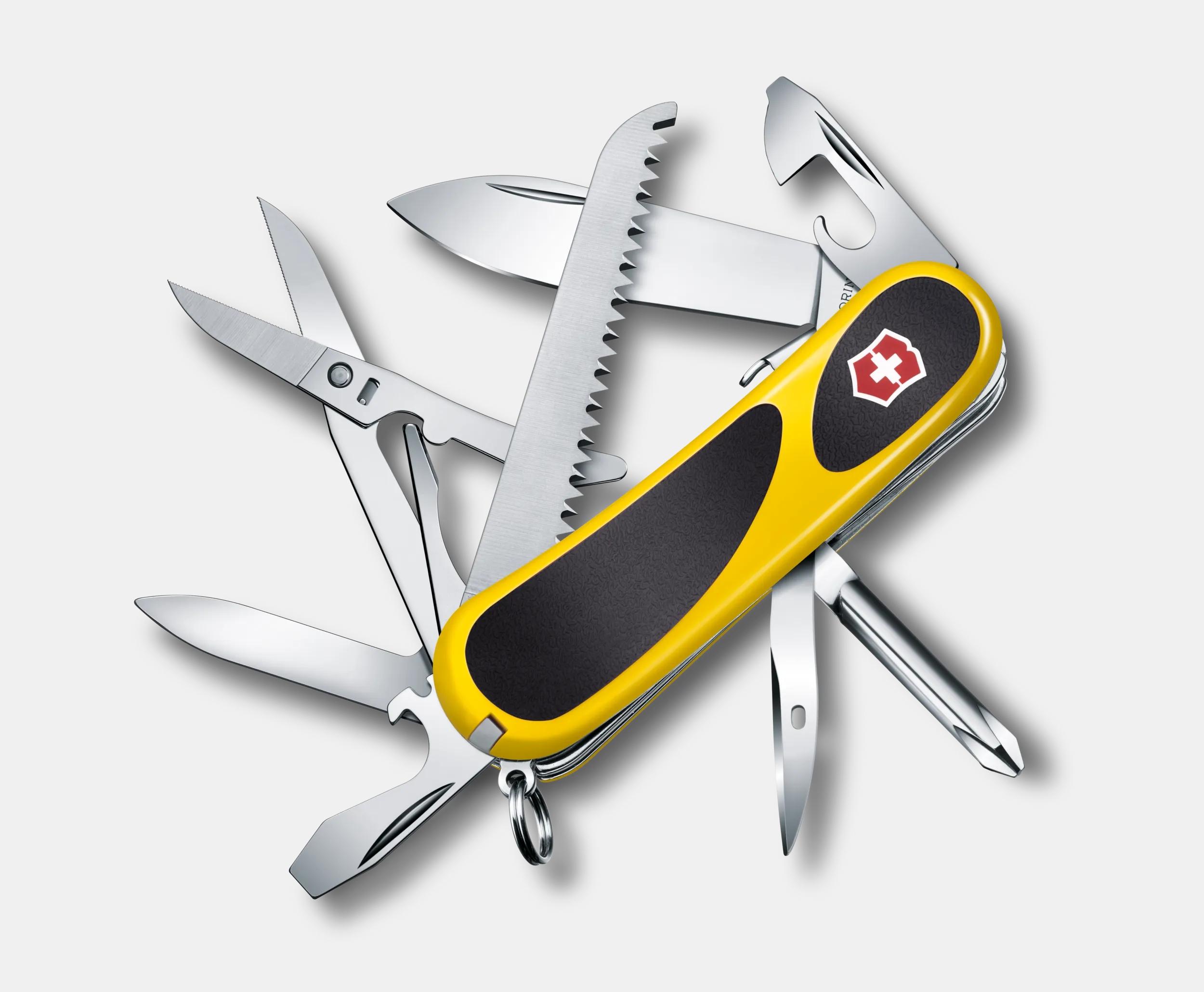 Victorinox エボリューション S18 グリップ イエロー／ブラック