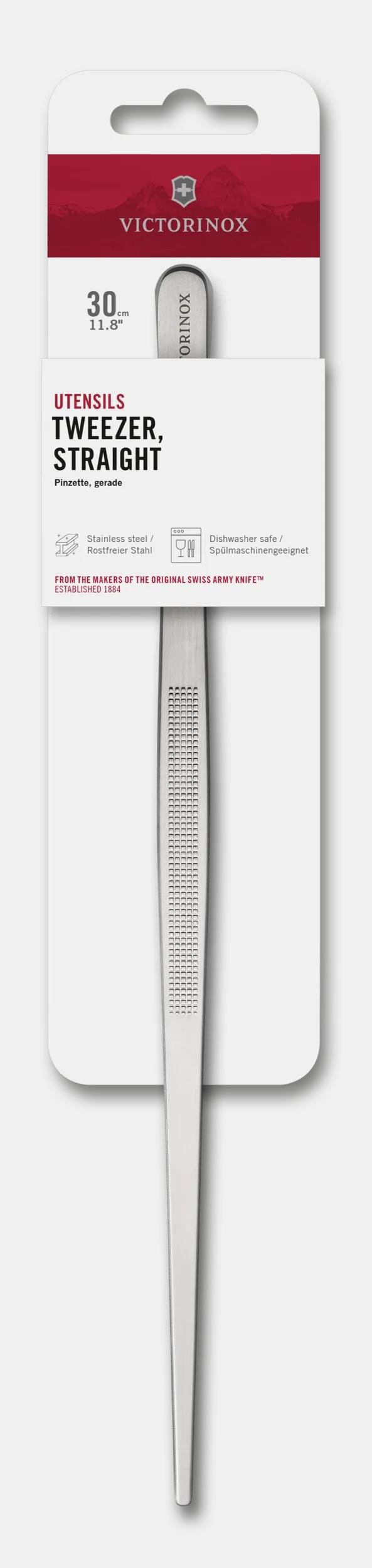 Victorinox ストレート ピンセット stainless steel - 7.6124