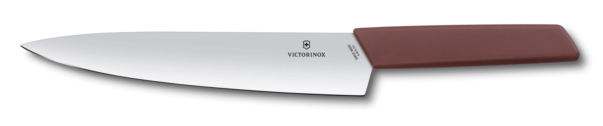りょうり様 Victorinox スイスモダン シェフナイフ, 22 cm grape-red - 6.9016.221B