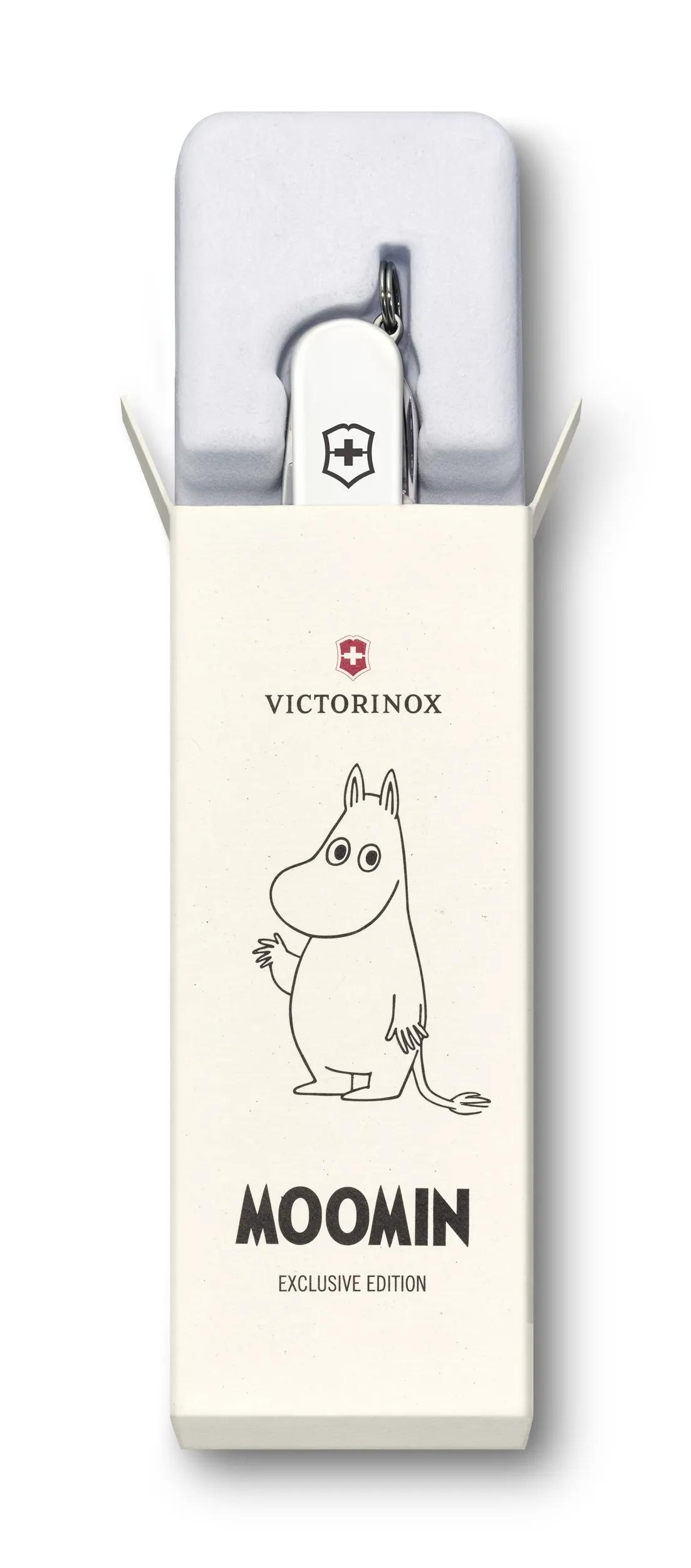 北欧ムーミン Victorinox クラシック SD ムーミン谷の冬 ホワイト - 0.6223.7-X13