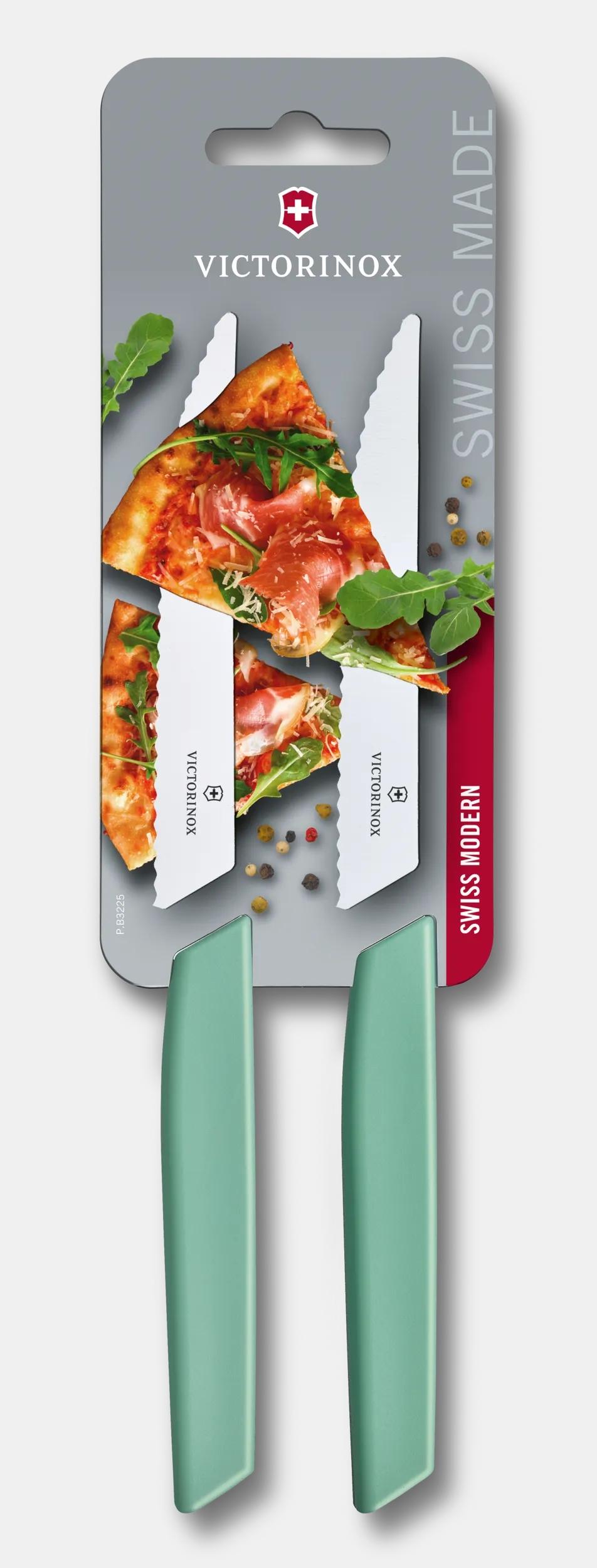 Swiss Modern Steak Knife Set, 2 pieces - 6.9006.12W41B