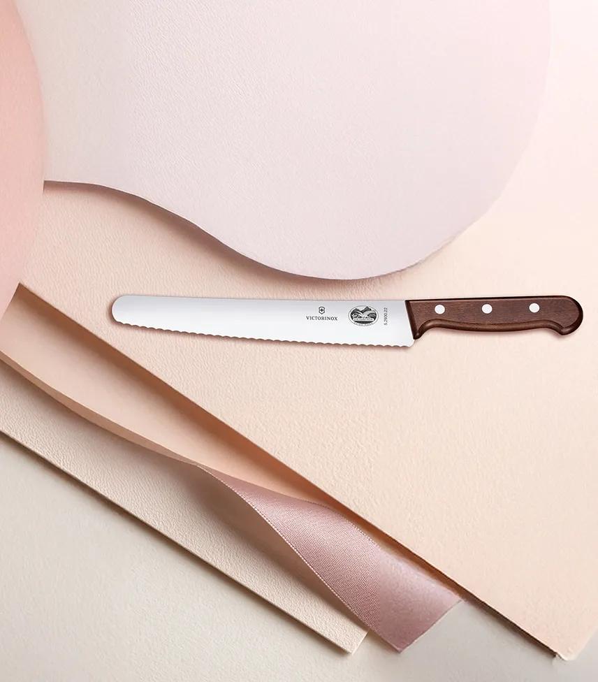 Wood Bread and Pastry Knife
