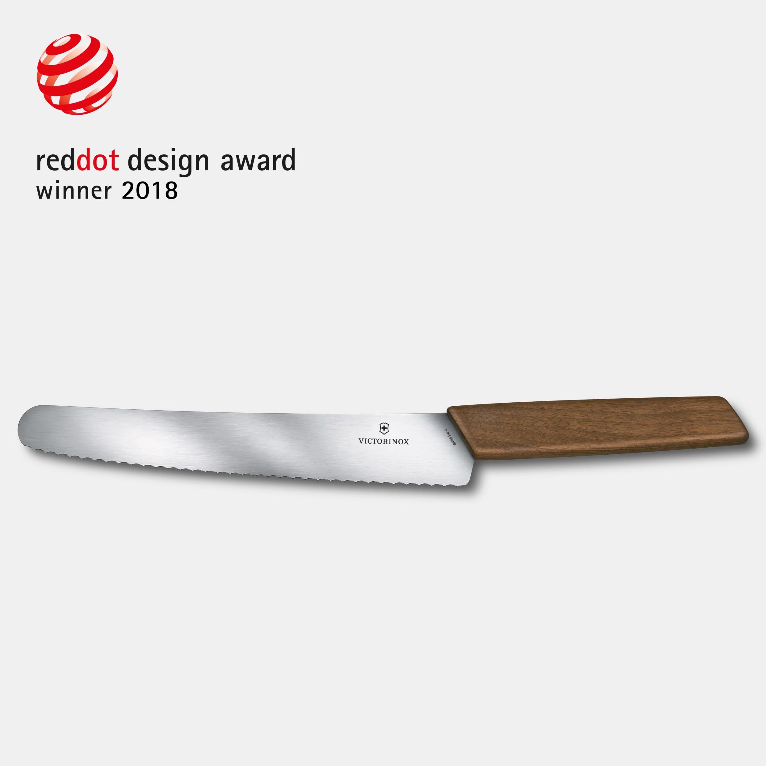 Swiss Modern Bread and Pastry Knife - 6.9070.22WG