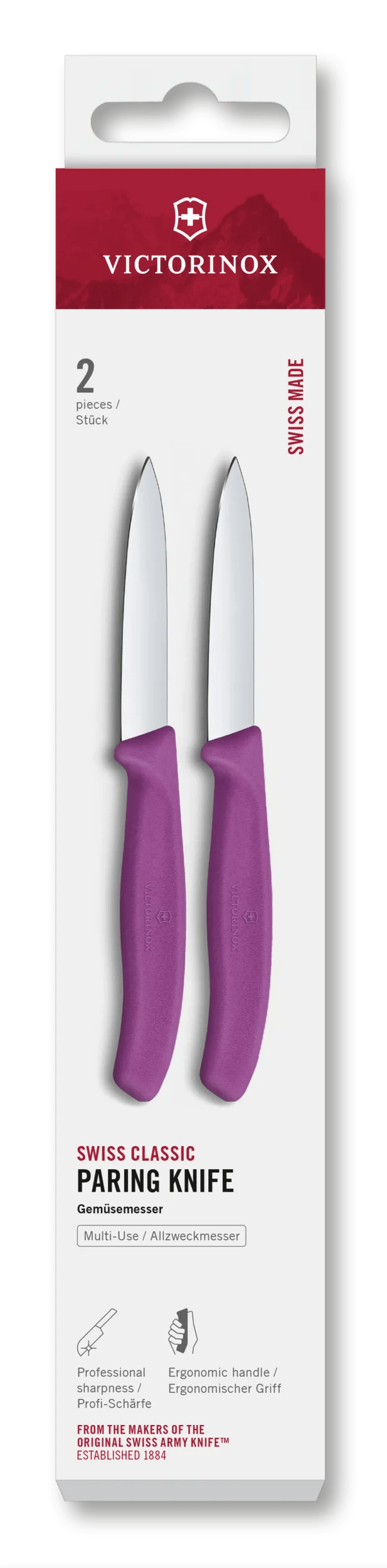 Victorinox スイスクラシック パーリングナイフセット 2ピース, 8 cm