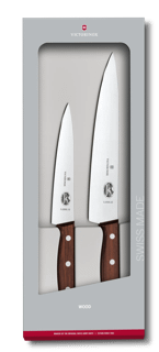 Victorinox Swiss Classic Carving Set, 2 pieces, 7 in in Red