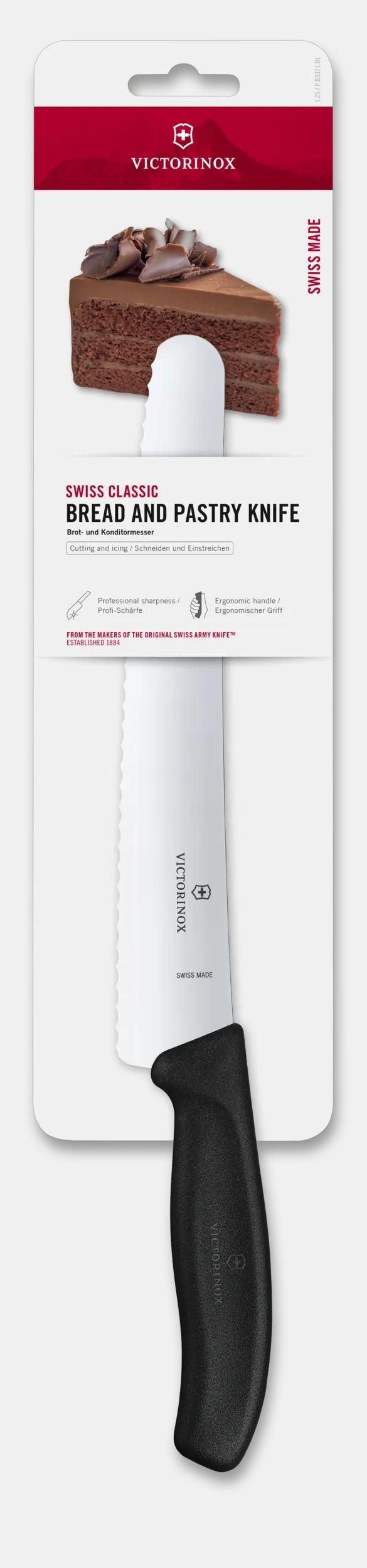 Swiss Classic Bread and Pastry Knife - 6.8633.22B