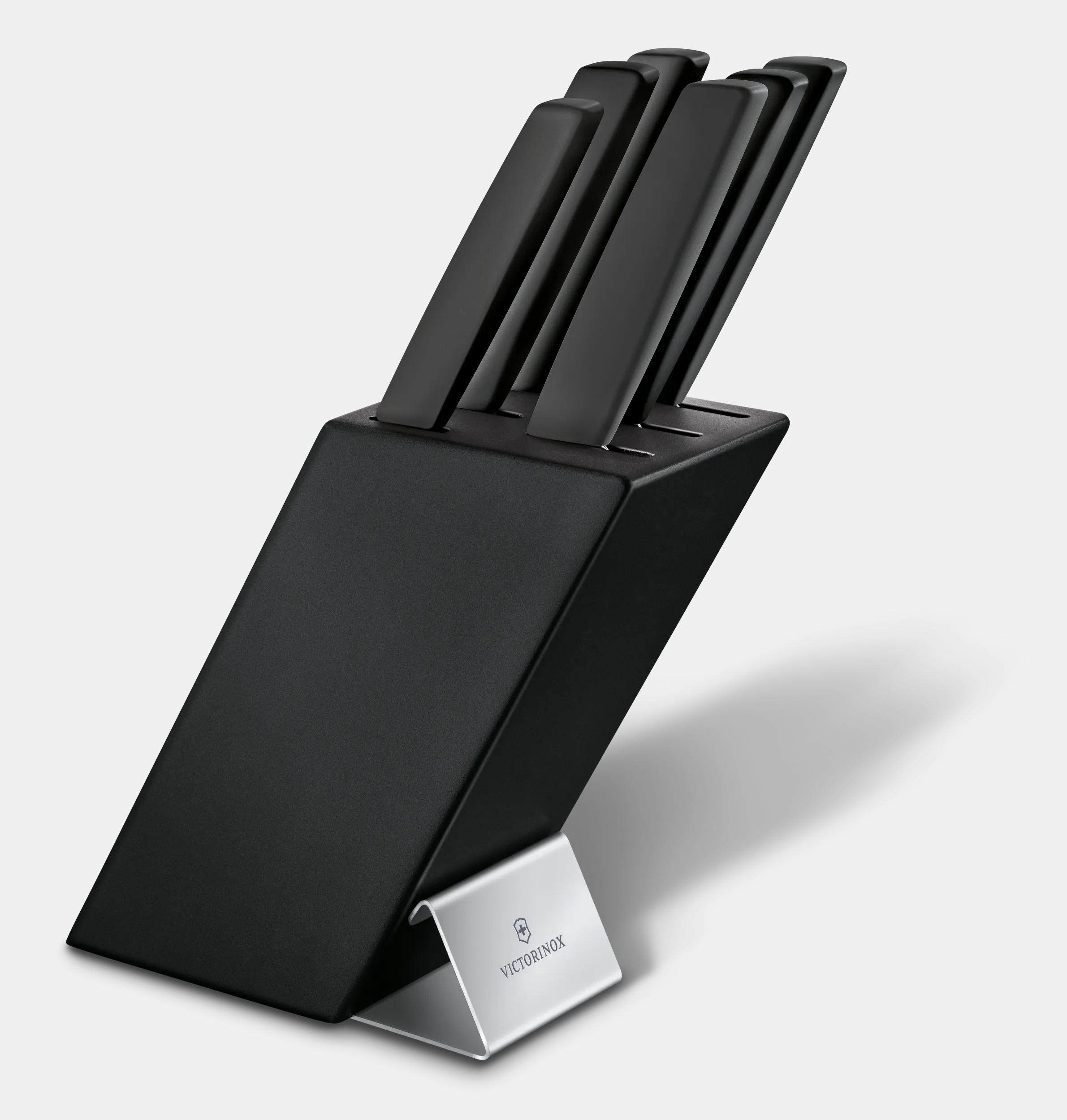 Modern Knife Block, 6 Pieces - 6.7186.63