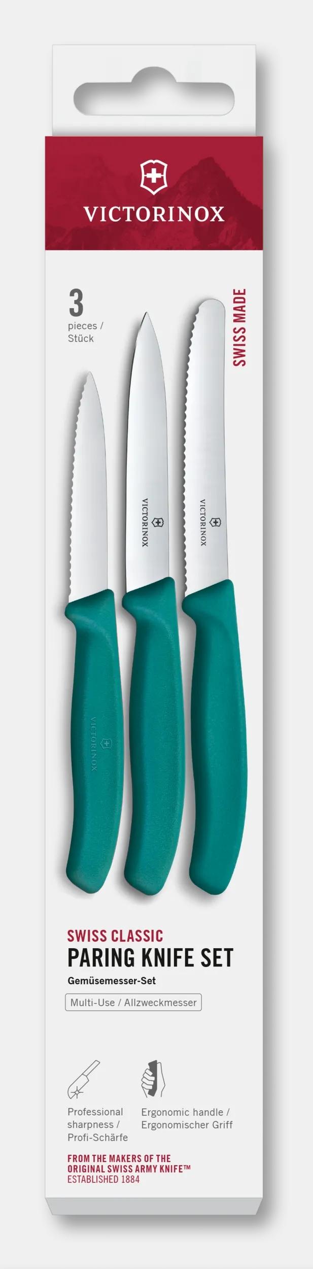 Swiss Classic Paring Knife Set, 3 Pieces - 6.7114.34C1