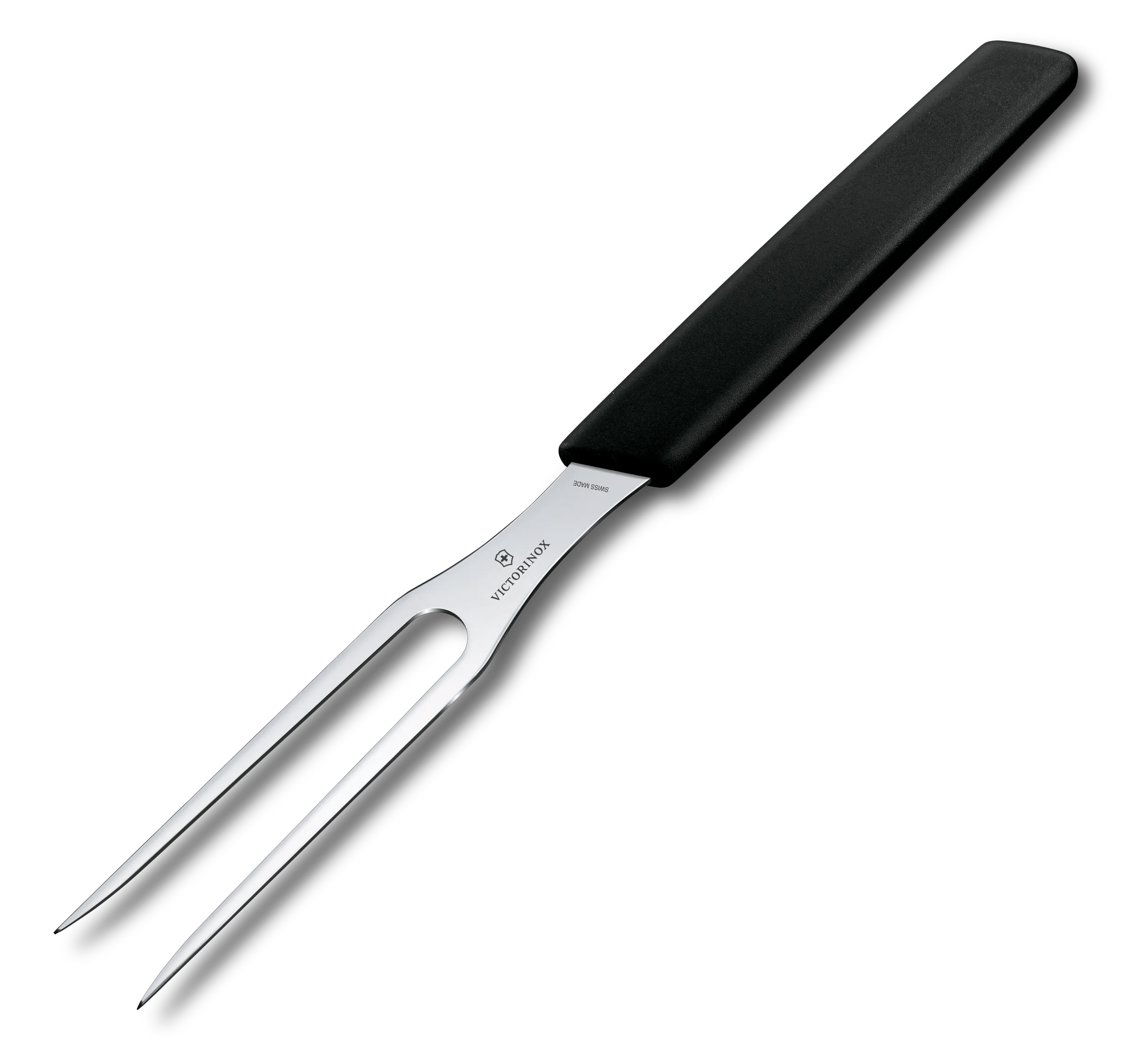 Victorinox 「スイスモダン」カービングフォーク, 15 cm ブラック