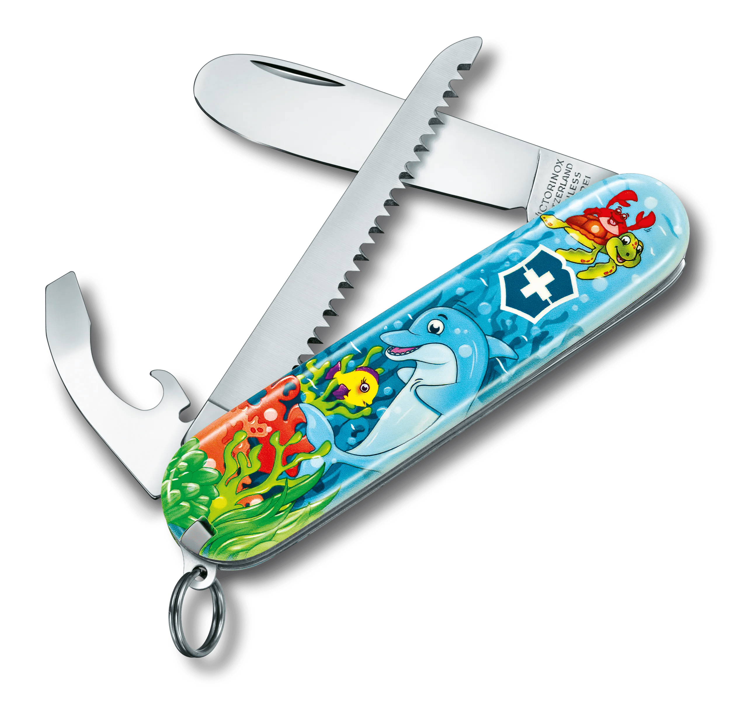 Victorinox 童子军动物系列儿童套装为Dolphin - 0.2373.E1