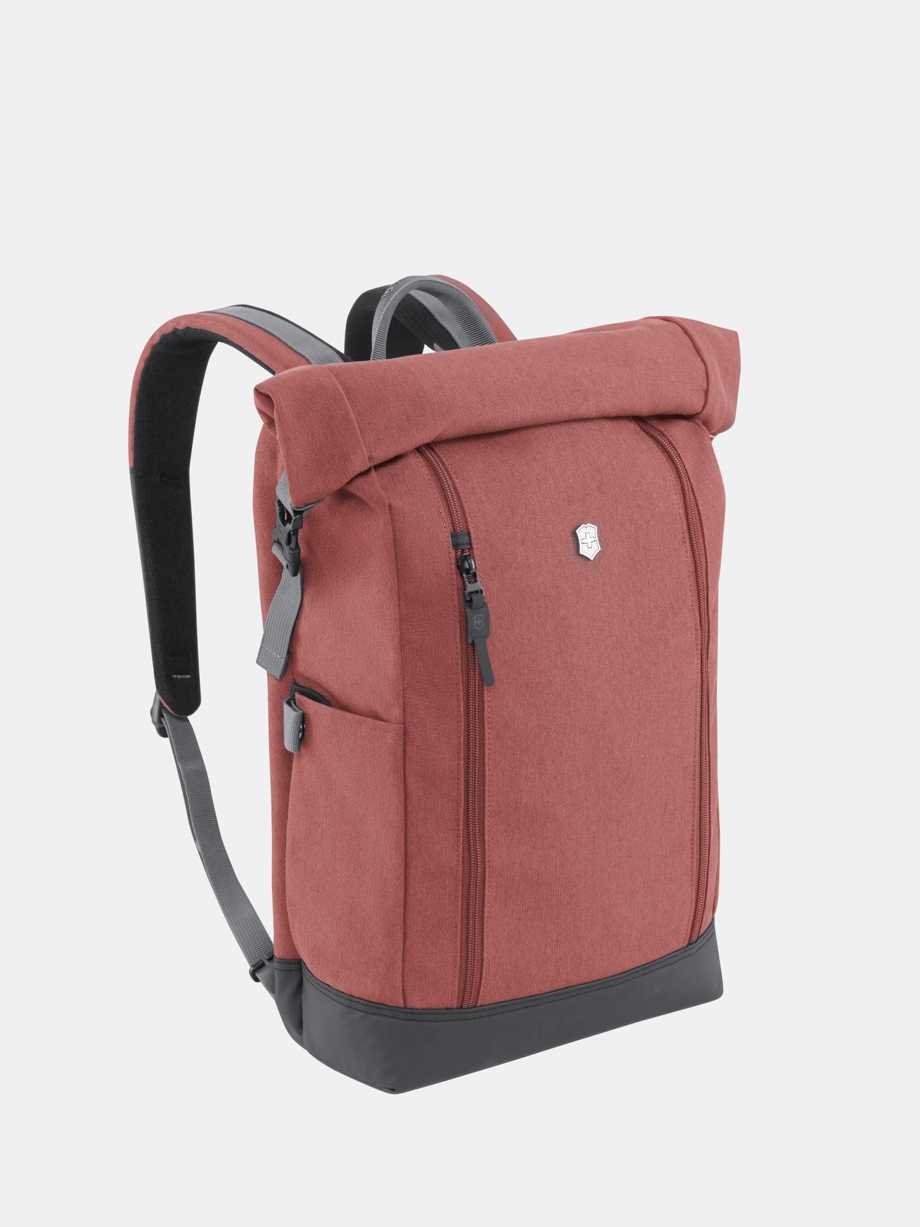 Victorinox Rolltop Laptop Backpack in Burgundy - 605320
