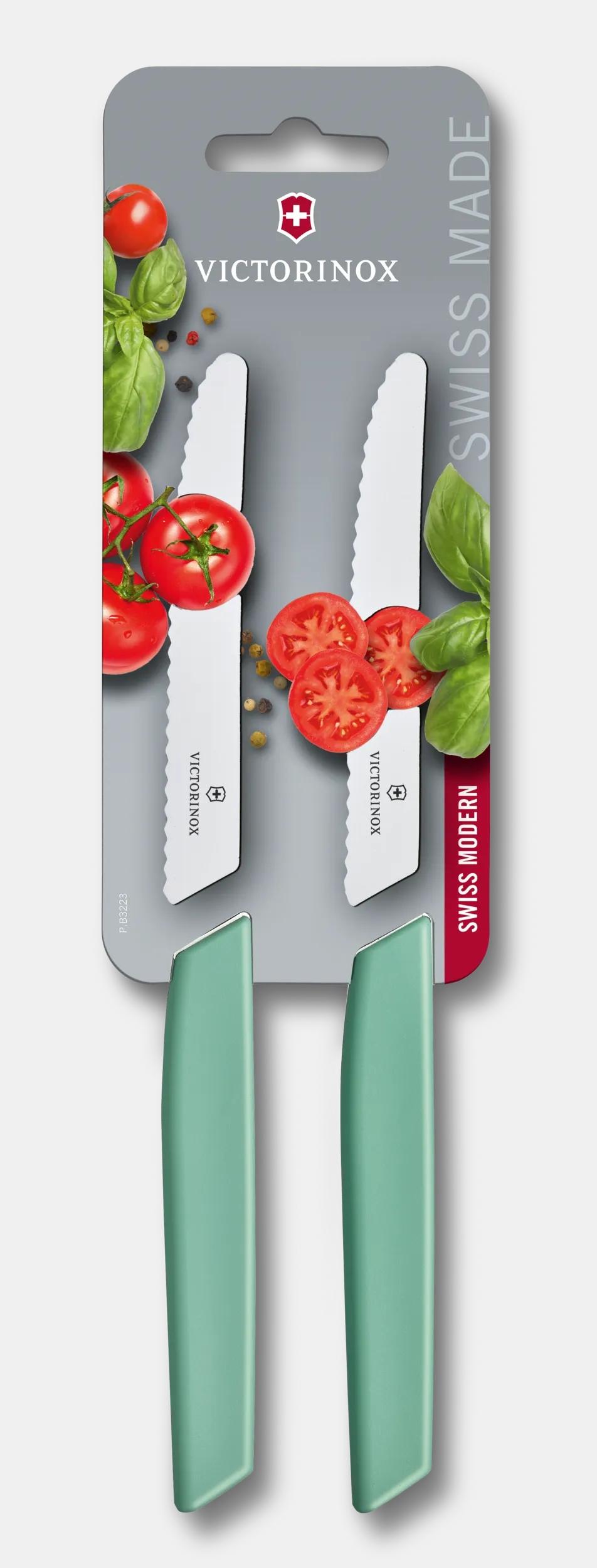 Swiss Modern Tomato and Table Knife Set, 2 pieces - 6.9006.11W41B