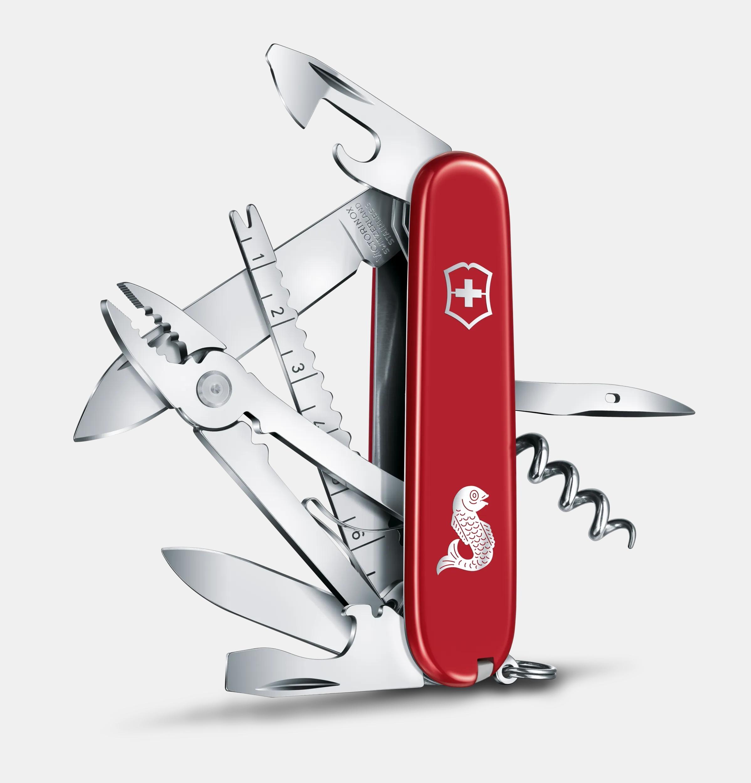Victorinox Angler in red - 1.3653.72