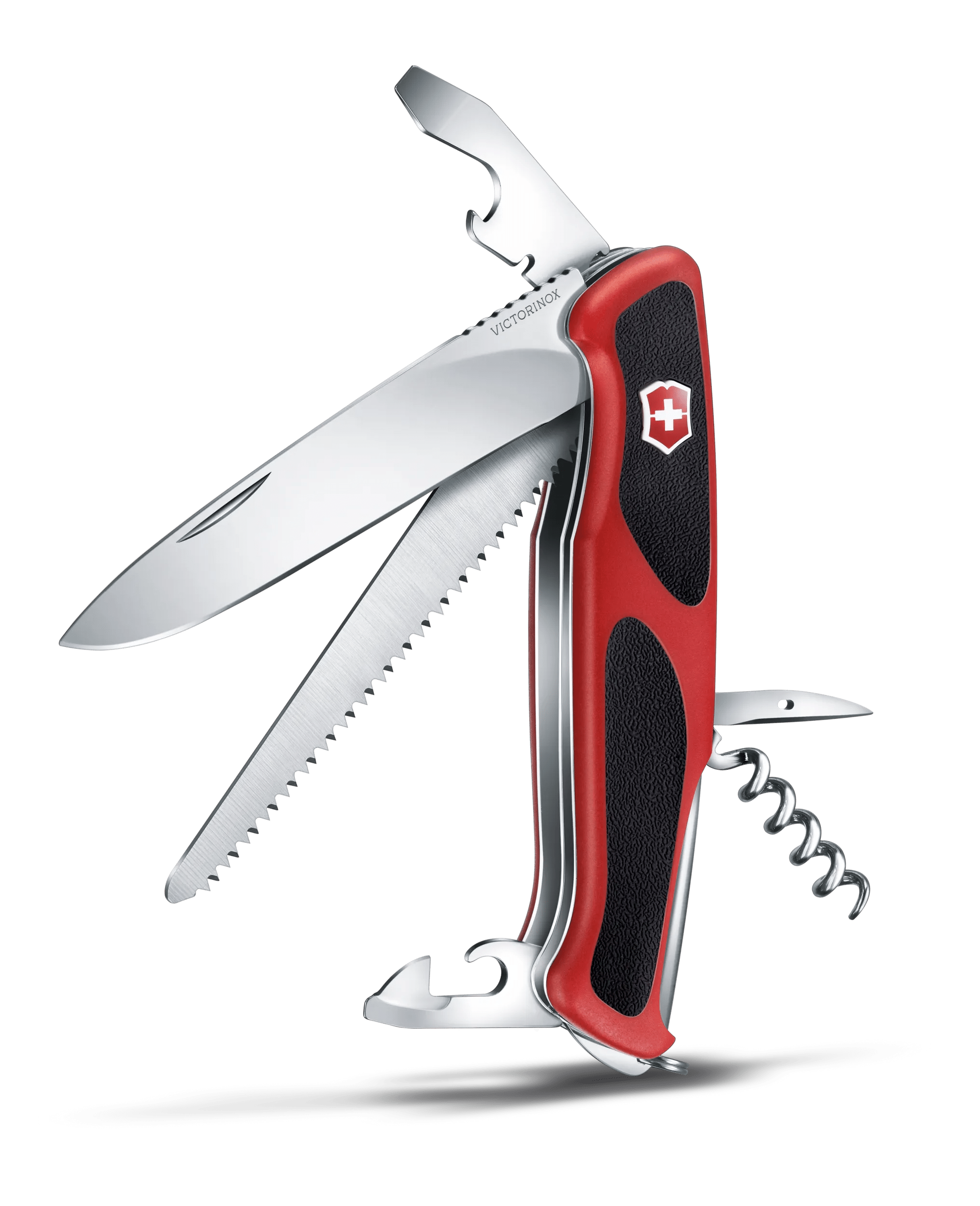 Victorinox Ranger 55 Grip in red/black - 0.9563.C