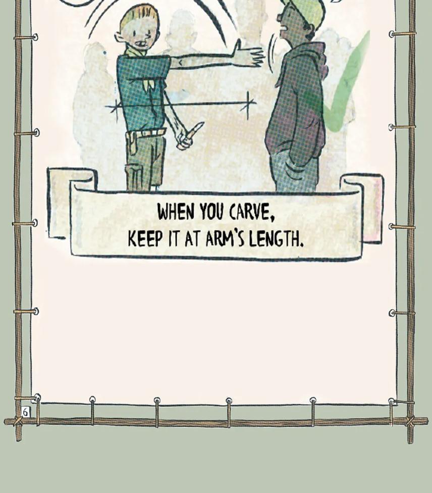 An arm’s length away