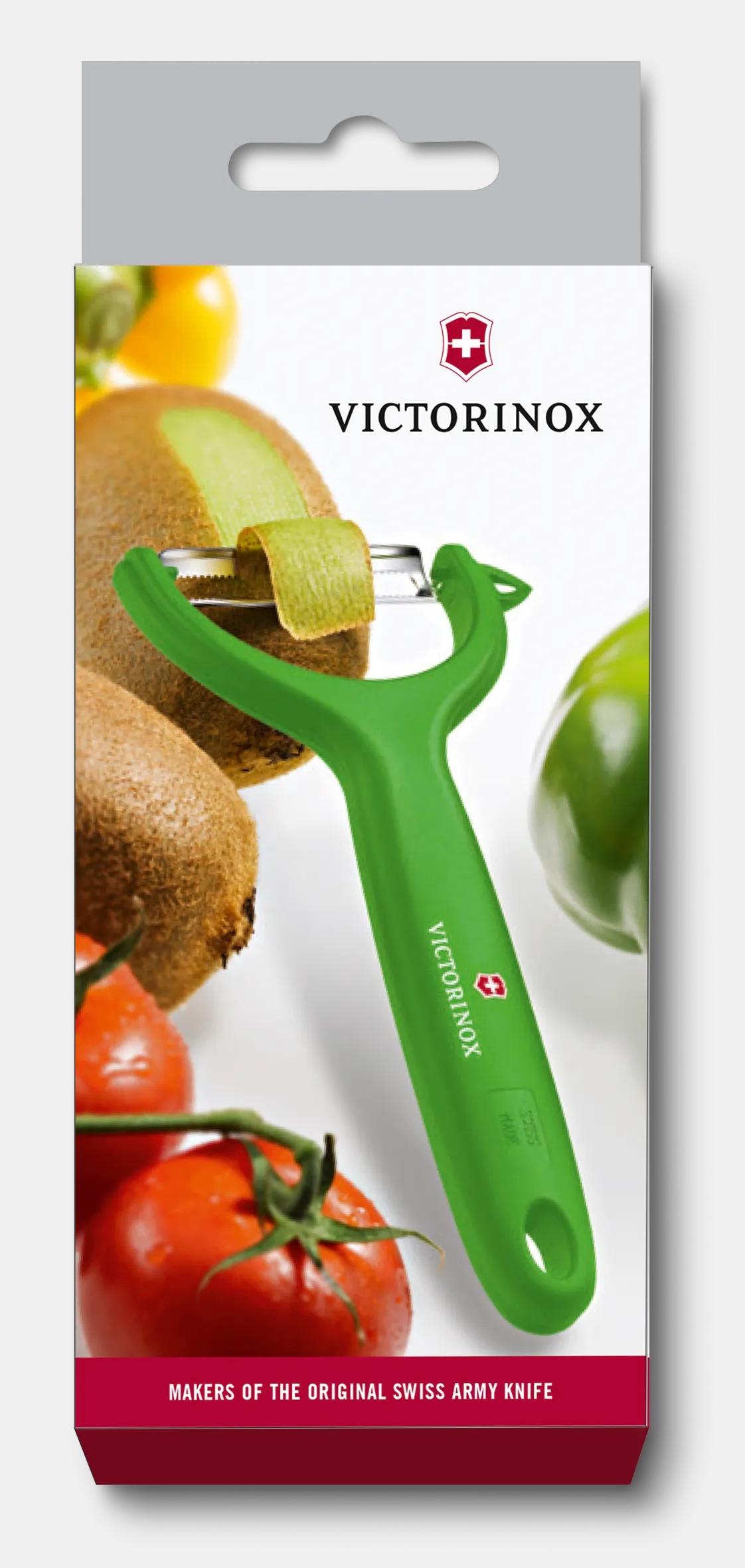 Victorinox Tomato and Kiwi Peeler in Green - 7.6079.4