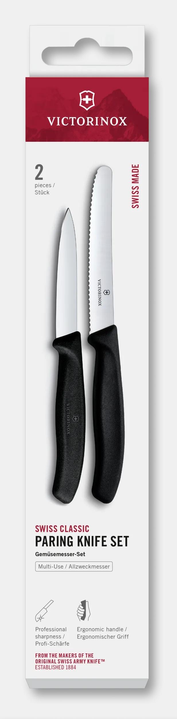 Swiss Classic Paring Knife Set, 2 Pieces - 6.7113.2