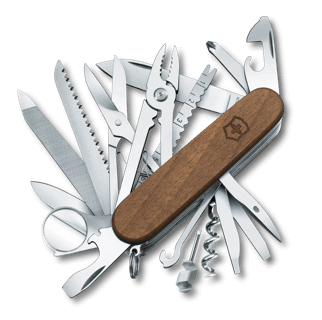 Victorinox Swiss Champ in red transparent - 1.6795.T