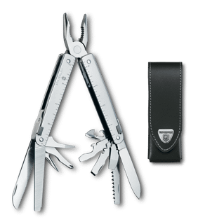 Victorinox Swiss Tool X en Incluye funda de piel - 3.0327.L