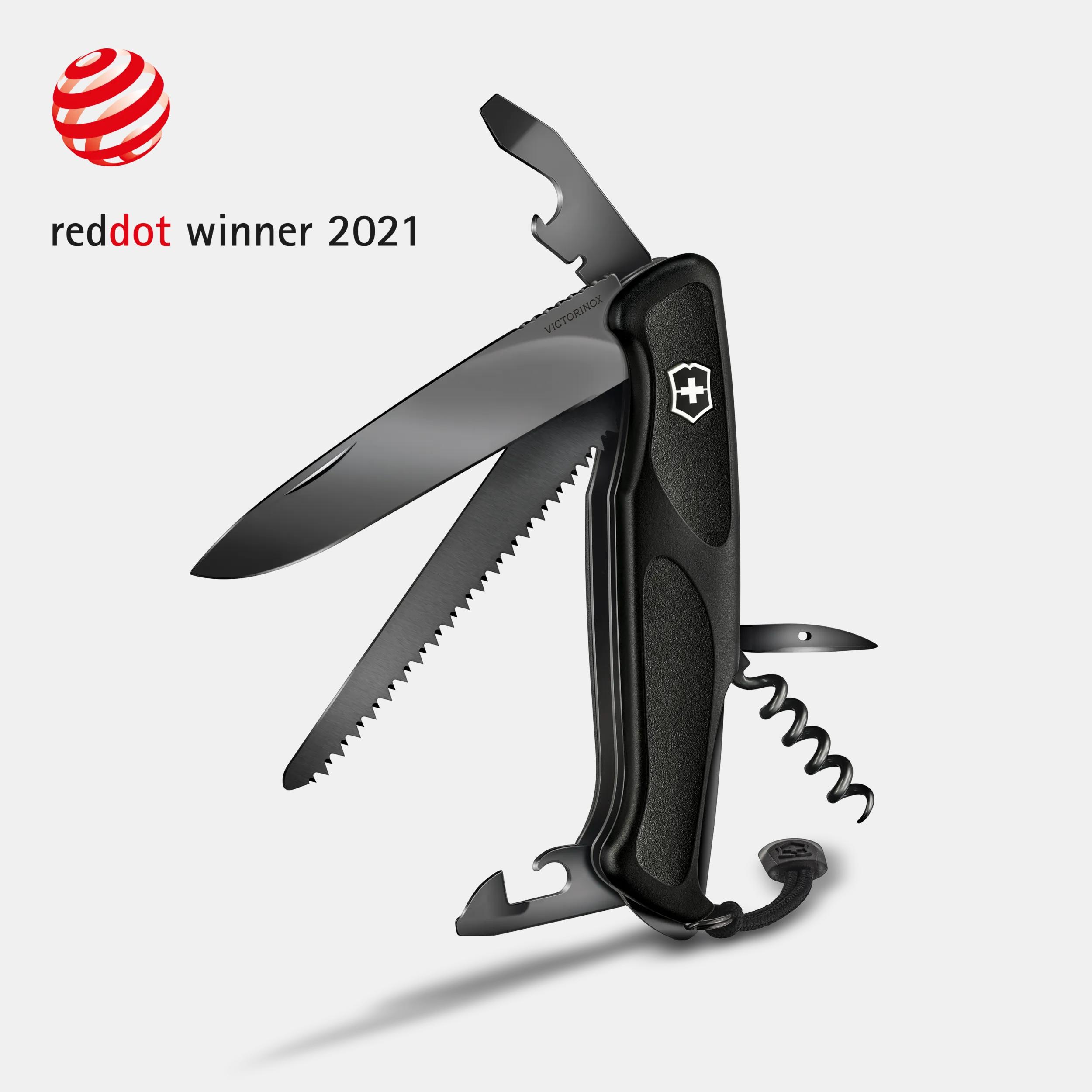 Victorinox Ranger 55 Grip Onyx Black in Black - 0.9563.C31P