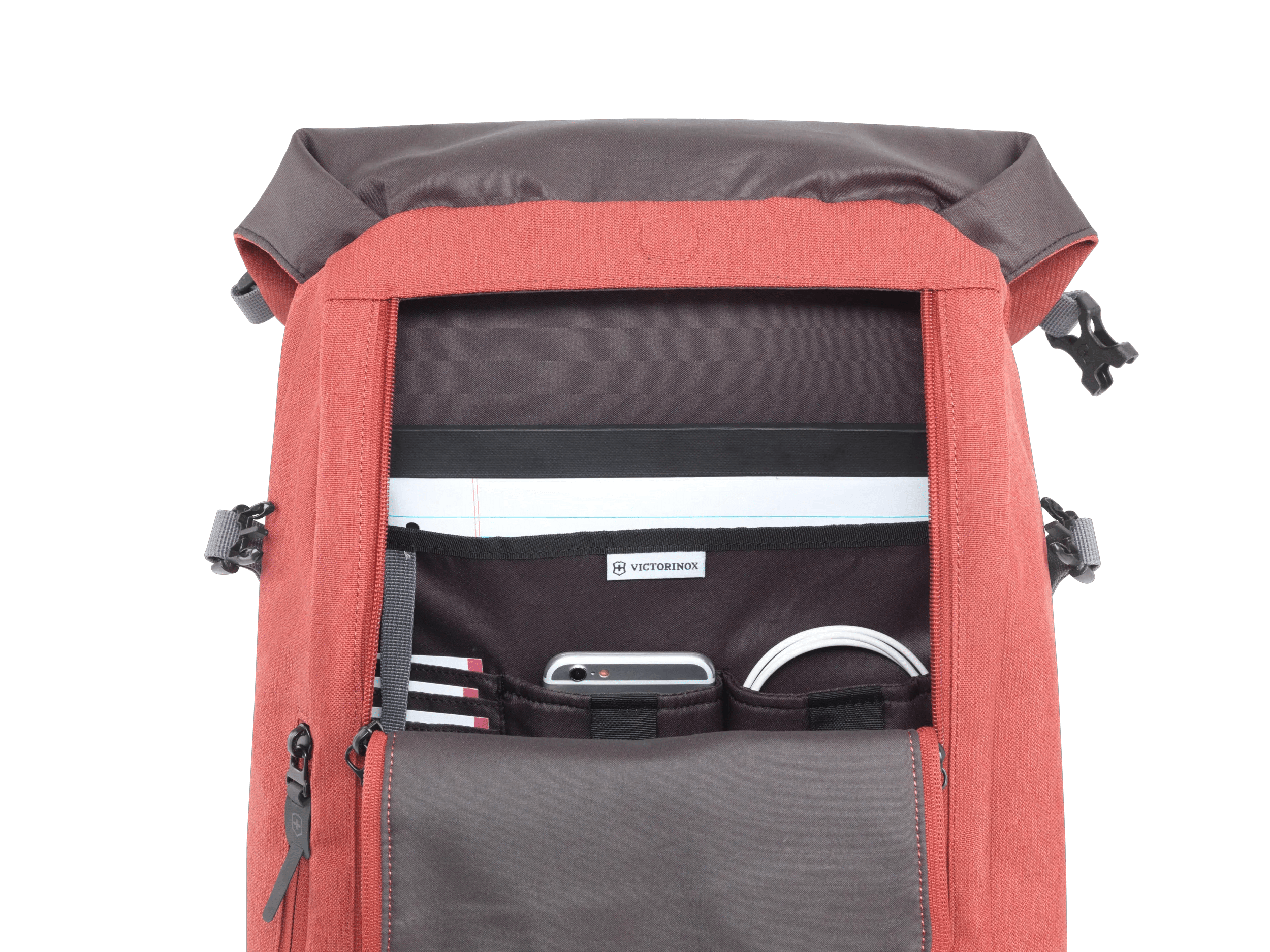 black brown leather backpack OC PACK 001