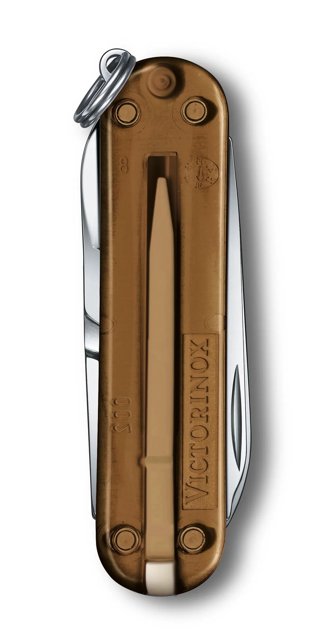 Victorinox Classic SD Transparent in Chocolate Fudge - 0.6223.T55G
