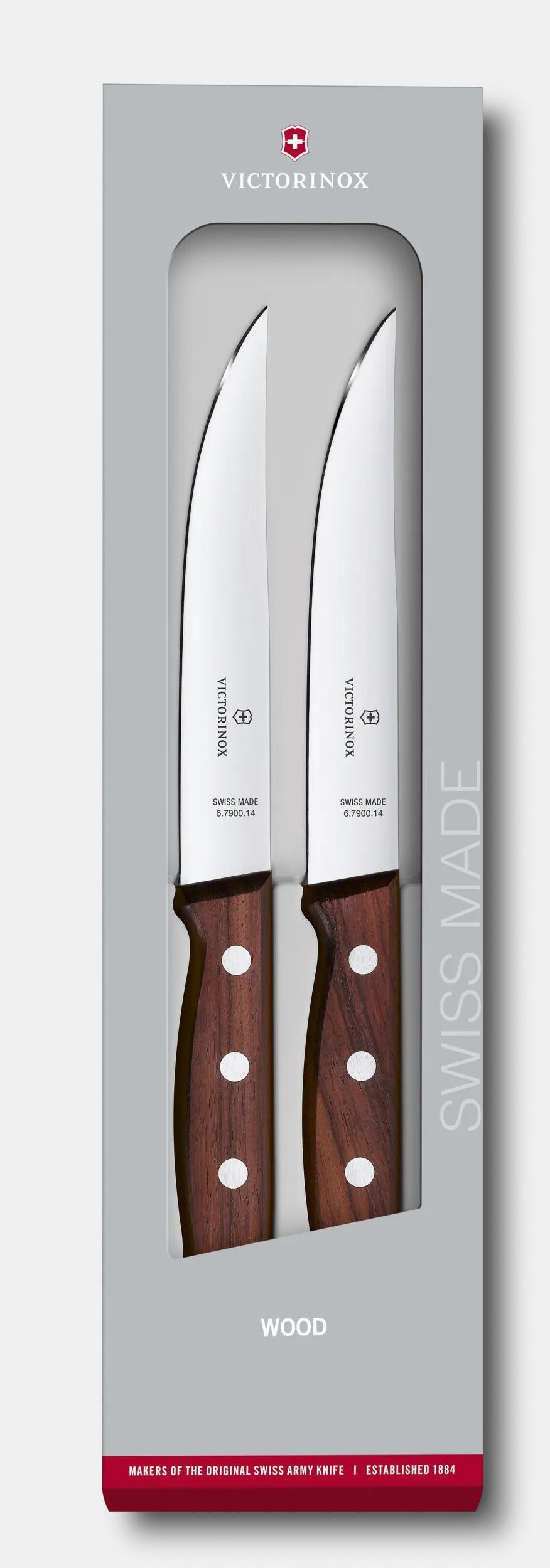 Wood Steak Knife Set, 2 pieces - 5.1120.2G