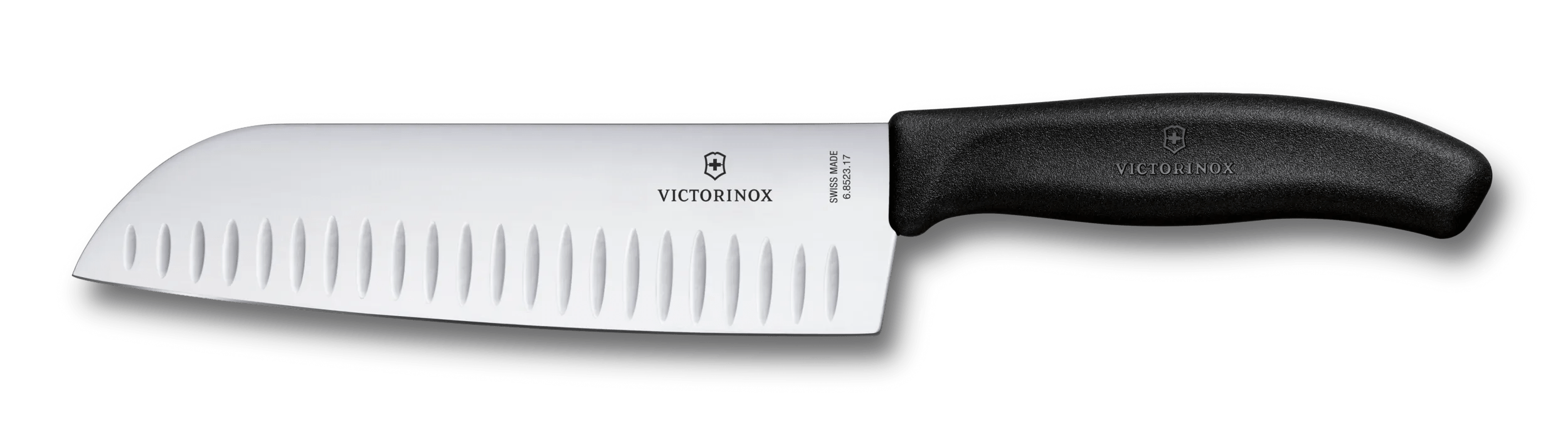 Victorinox Swiss Classic Santoku Knife, 7 in in Black - 6.8523.17B