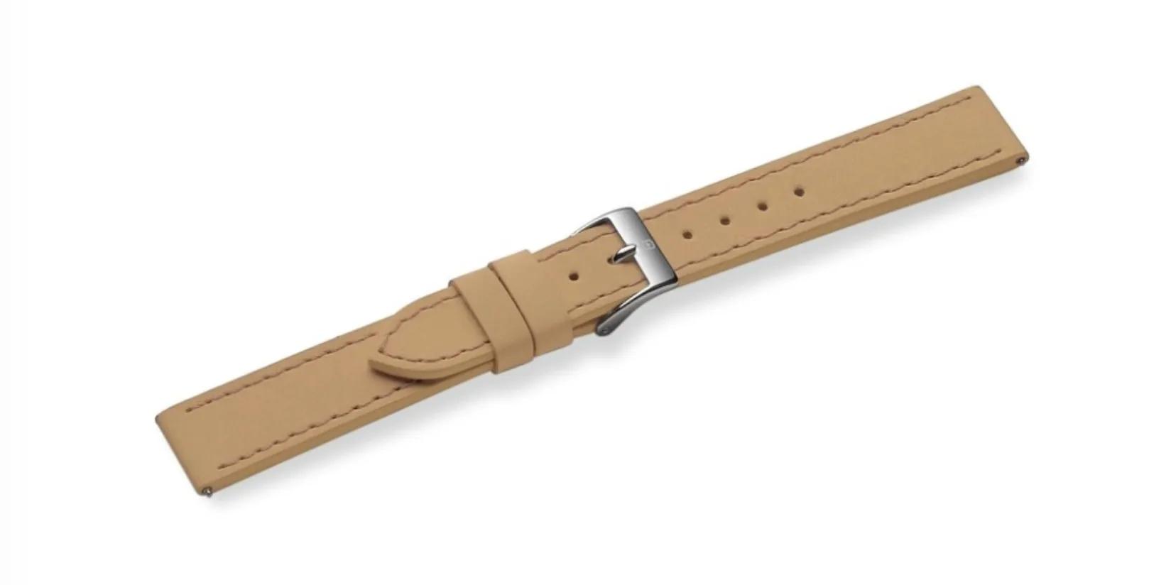 Brown leather strap with buckle - 004560