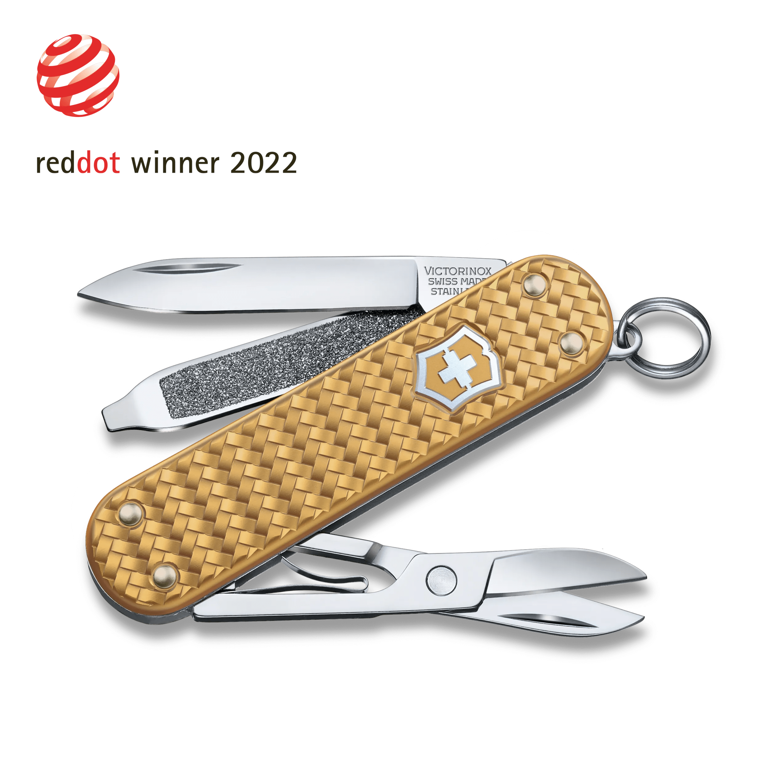 Victorinox Classic SD Precious Alox in Brass Gold - 0.6221.408G