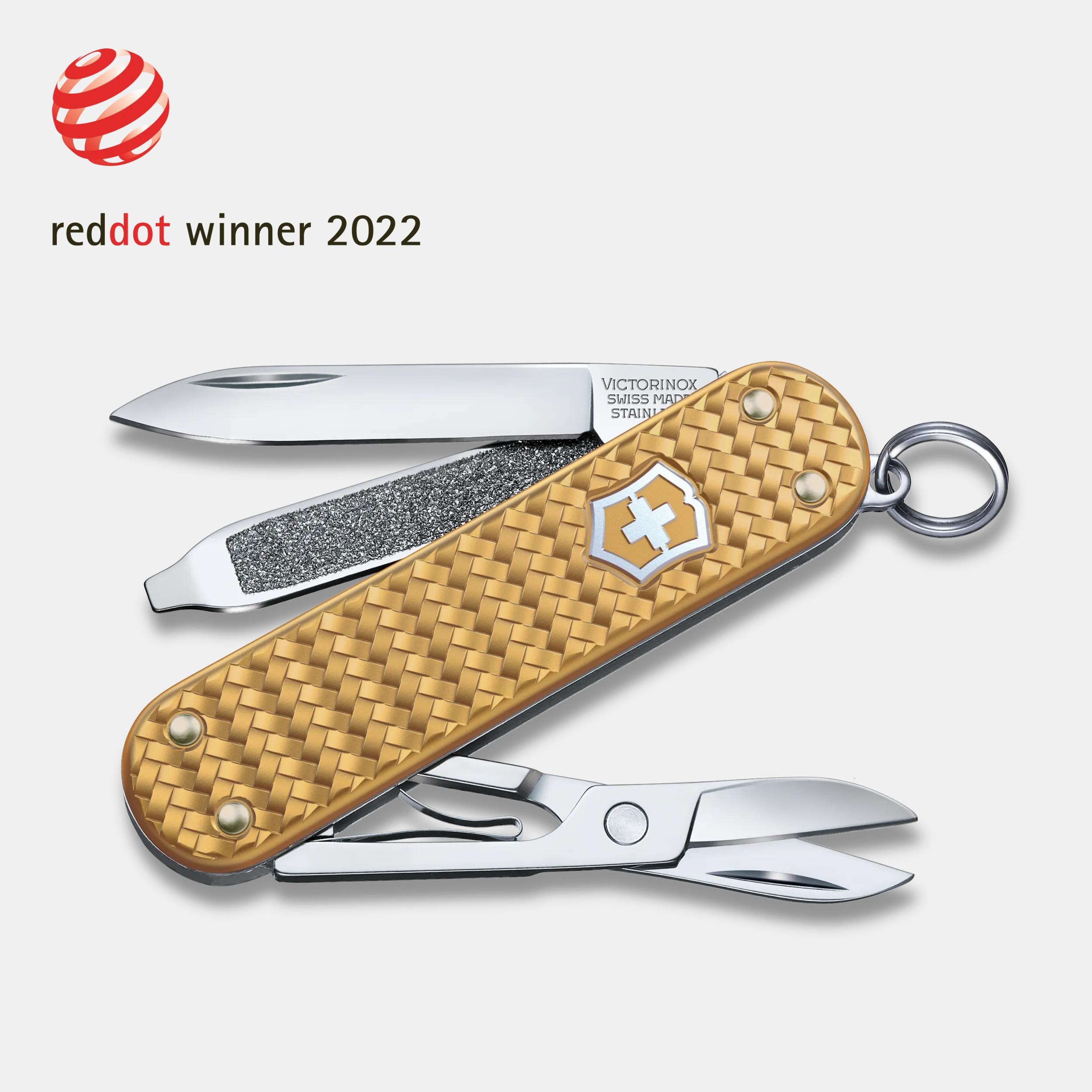 Victorinox Classic SD Precious Alox in Brass Gold - 0.6221.408G