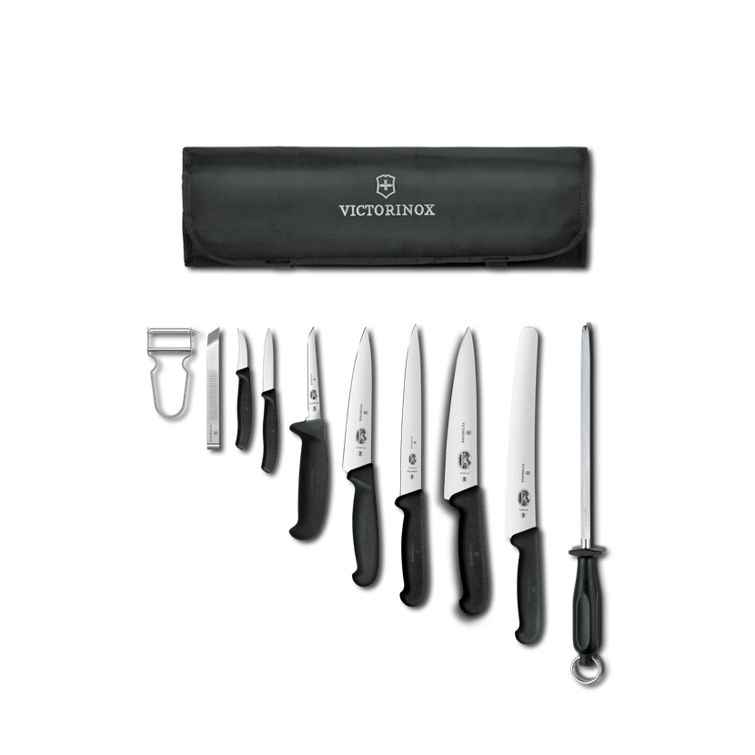 Chef's Knife Roll Starter 10 pcs Set